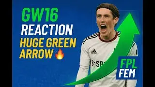 NO HAALAND CAPTAIN 😱🔥 | HUGE GW16 GREEN ARROW 📈 | My FPL GW16 Reaction