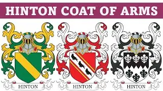 Hinton Coat of Arms & Family Crest - Symbols, Bearers, History