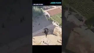Epic Leap of Faith!  Assassins Creed Odyssey #Shorts