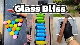 💥 Relax with Glass 💎 ASMR Bottle Breaking &ndash; Long Satisfying Session 🔇