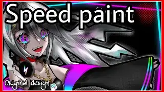 【SPEEDPAINT/スピードペイント】 ORIGINAL DESIGN / Cyber Girl