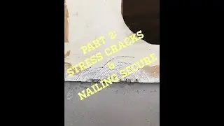 Vintage Avondale Heron 1978 Caravan Renovation Part 2: Stress Cracks and nailing together