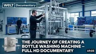 Bottle Washing Machine Production Process &ndash; From Design to Finished Line| Factory Flow Insights