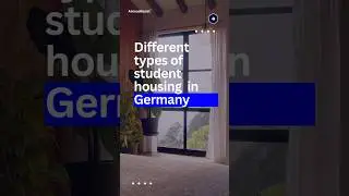 Different types of student housing in Germany🏠🇩🇪