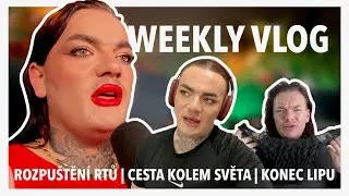 Weekly vlog - Rozpuštění rtu, přípravy na cestu, dotáčení lipu atd.. 🫶🏻