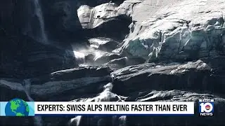 Experts warn glaciers in Switzerland melting at rapid pace