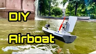 Fan powered RC boat