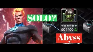 Enhanced Human Torch Annihilates Abyss Ghulk (SOLO?)