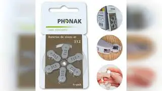 Review: Pilha Bot&atilde;o Phonak A312 Zinc Air 60 Unidades 1.45V