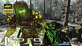 (PS5) Black Ops Cold War: ZOMBIES ULTRA HIGH GRAPHICS GAMEPLAY 4k HDR 60fps (No commentary)