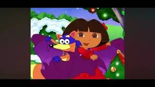 Dora the Explorer Shake Shake Shack travel cape love to sing on Christmas 🎅🏾 🎄 Carol