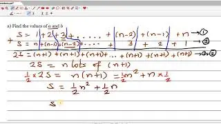 Sum of n natural numbers formula explained with an example