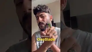 OneBlade helps every time #getsharp #beardbrand #beardscape #beardseason