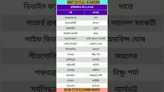 ঐতিহাসিক বই ও লেখক 🔥🔥🔥Reconstruction of Ancient Indian History 🔥🔥🔥