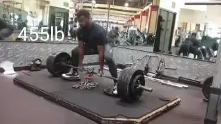 Deficit Deadlifts w/ chains