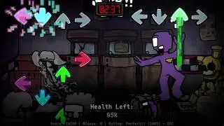 Springlocked (Instrumental) - FNF VS Five Nights At Freddy's (FNAF SpringFunked V2 Demo) OST