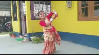BIHU PORI COMPETITION, CONTESTANT NO - 44, Hiyamoni Haloi, Barpeta Pathsala.