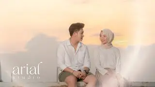 Cinematic Prewedding di Pantai | Fathin & Adam