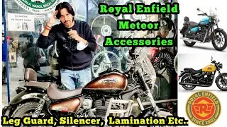 Royal Enfield Meteor 350 Accessories | Royal Enfield Meteor Leg Guard | Bullet Lamination 3M