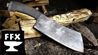 How to make a cleaver knife from unhardened steel scrap (will it hold an edge?)