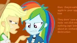 My little pony  Equestria girls Stop the Bats