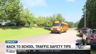 Local law enforcement agencies provide safety reminders as back-to-school traffic picks up