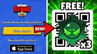 3 бесплатных предмета Chaos Drop 🎁 | QR-коды и подарки для Brawl Stars
