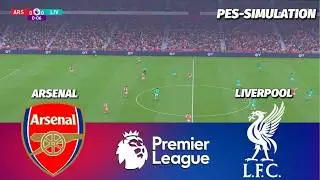 Arsenal vs Liverpool | Premier League 2025/26 | PES 21 Simulation