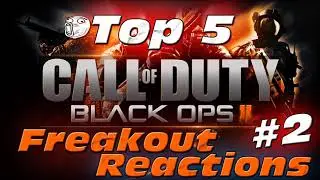 Top 5 Black Ops 2 Freakout Reactions Episode 2 (Funny Black Ops 2 Reactions) - uncleConway reupload