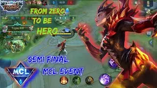 MCL E-SPORT MANIA!! MAIN HYPER CARRY KARRIE!! EPIC COMEBACK!!! FROM ZERO TO BE HERO!!! | Part 2