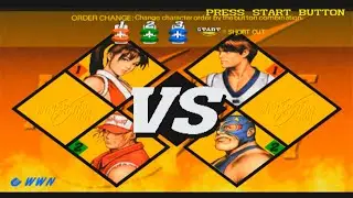 Capcom VS SNK 2 Mai and Terry arcade mode