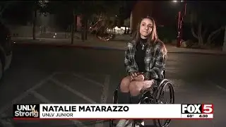 UNLV student helped classmate escape shooting