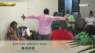 PROPHET AGAPE ETERNITY STARTED A SONG, WATCH WHAT HAPPENED. THE MOVE OF THE HOLY SPIRIT