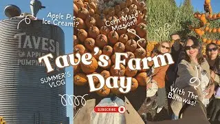 Exploring Tave&rsquo;s Farm! 🍁 Corn Maze Chaos & Pumpkin Patch Fun 🎃 | Summer's Vlog