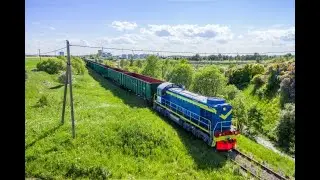 TEM2-688 working at Rakvere - Kunda railway