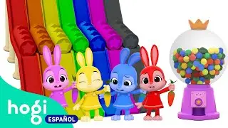 El Colorido Pop It & Juegos de Zanahoria | Colores para ni&ntilde;os | Hogi en espa&ntilde;ol