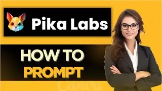 HOW TO PROMPT IN PIKA LABS - BEST METHOD