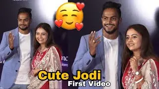 Devoleena Bhattacharjee With Husband Shahnawaz Shaikh First Appearance Before Media After Marriage