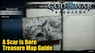 God of War Ragnarok - A Scar is Born Treasure Maps and Buried Treasure The Plain Vanaheim