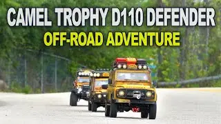 1/10 Scale RC Car | Land Rover Defender D110 Camel Trophy | Off road #1