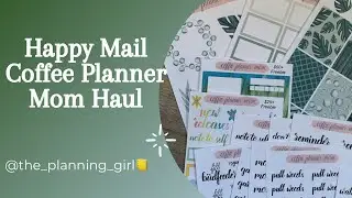 Coffee Planner Mom Haul