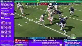 KC vs OAK, ATL vs NYG - Season 39 Week 7 #maddenCFM #youtube #devnationlive