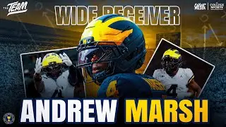 189 YARDS?! Michigan Freshman Andrew Marsh DESTROYS Records in Iconic Wrigley Field Game