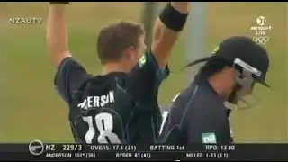 Fastest Century Corey Anderson 100 off 36 Hundred in ODI HISTORY