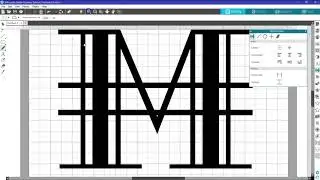 Learn how to split fonts using Silhouette Software, Cameo 3, cameo 4, portrait