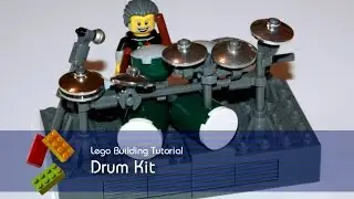 Lego Tutorial - Drum Kit
