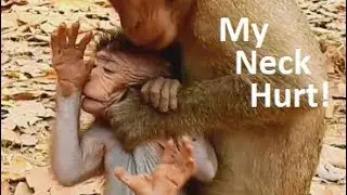 OMG... ! Poor baby David hurt much stuck in hand Kidnapper| David hard buck to mom.