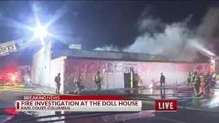 Fire investigation at The Doll House