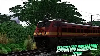 MANGALURU CENTRAL-COIMBATORE EXP || INDIAN RAILWAYS || RAILWORKS || TRAIN SIMULATOR 2025