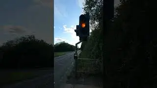 Wymondham: Harts Farm Road B1172, Plessey Automation Mellor Traffic Lights Toucan Crossing